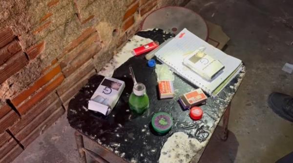 Boca de fumo com fumódromo, comandada por mulheres, é desarticulada pelo Draco