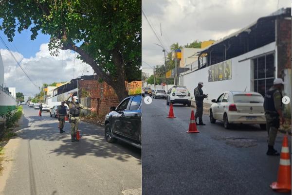  Pol&iacute;cia Militar realiza blitz de tr&acirc;nsito no centro de Floriano para refor&ccedil;ar seguran&ccedil;a e fiscaliza&ccedil;&atilde;o(Imagem:Reprodu&ccedil;&atilde;o/Instagram)