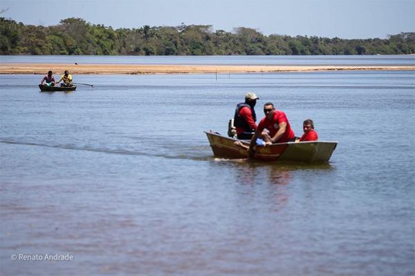 Rio Parnaíba tem profundidade de mais de 6m e perigo são redemoinhos, alerta Bombeiro