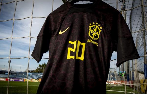 Brasil usará uniforme preto pela primeira vez na história em ato contra racismo