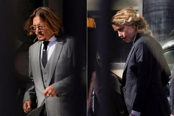 Johnny Depp e Amber Heard se enfrentam novamente em julgamento por difamação