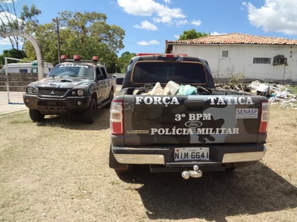 Pol&iacute;cia Militar realizou opera&ccedil;&atilde;o com &ecirc;xito na regi&atilde;o de Baixa Grande do Ribeiro.(Imagem:FlorianoNews)