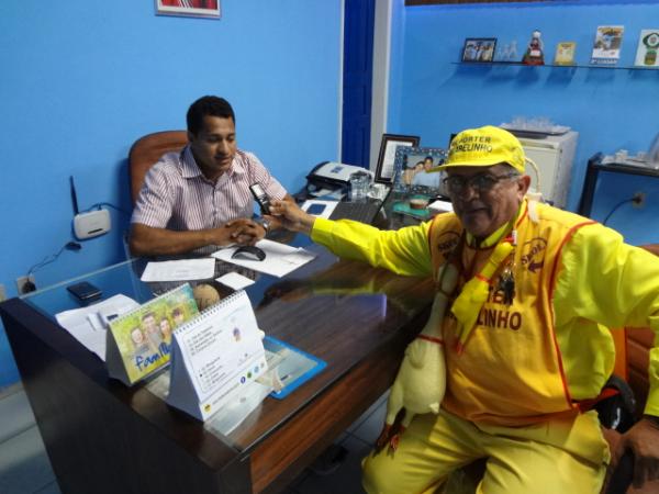 Gleydson Resende, Prefeito de Bar&atilde;o de Graja&uacute;.(Imagem:FlorianoNews)