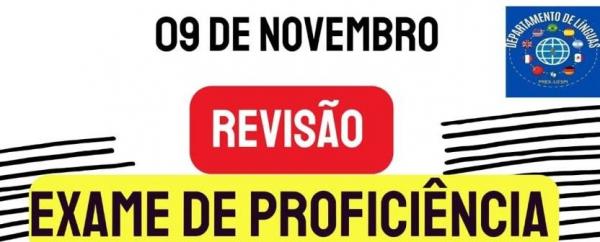 Uespi e UFPI lançam revisão para o Exame de Proficiência em Línguas
