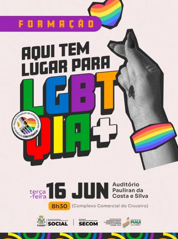 Prefeitura de Floriano promove formação sobre inclusão e direitos da população LGBTQIA+