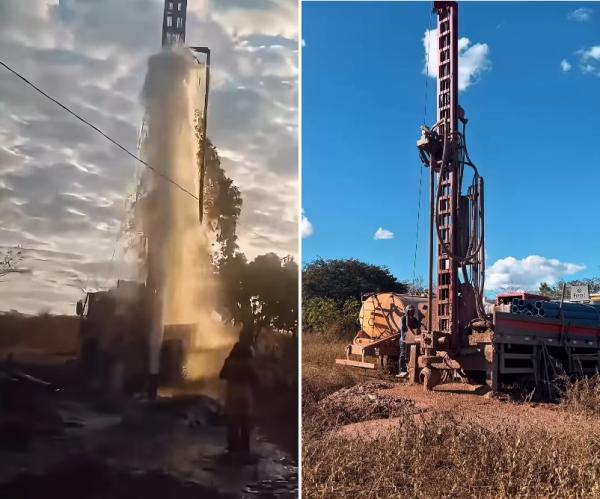 Com novo poço, comunidade Barro Rachado comemora melhoria no abastecimento de água