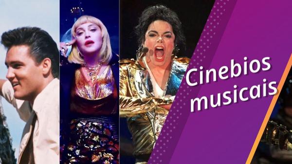 Elvis, Madonna, Michael Jackson e outros vão ganhar biografias em filmes no cinema