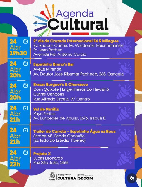 Fim de semana em Floriano terá agenda cultural diversificada com música, tradição e lazer(Imagem:Reprodução/Instagram)