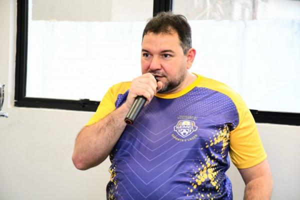 Jussinaldo Duarte, secret&aacute;rio municipal de Esporte e Lazer.(Imagem:Secom)