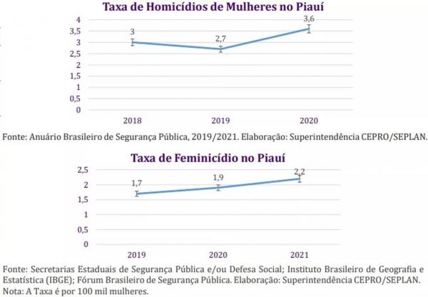 Piau&iacute; registra aumento de casos de feminic&iacute;dio e estupro entre 2018 e 2020.(Imagem:Reprodu&ccedil;&atilde;o)