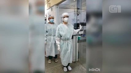 Hospital em Teresina zera número de internações por Covid-19 e profissionais comemoram