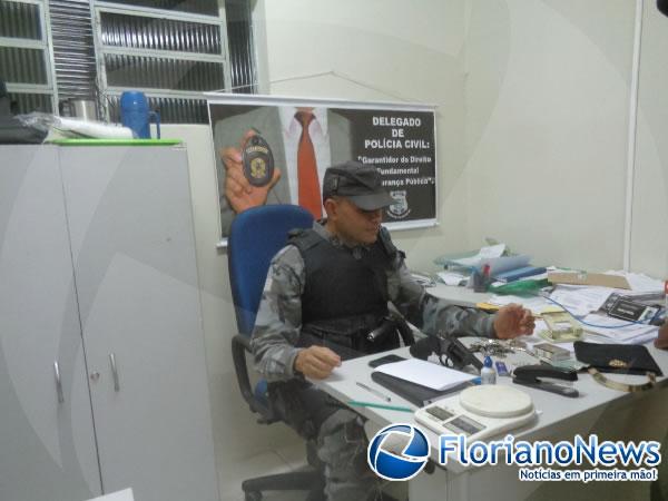 Força Tática recupera veículo roubado e prende suspeito de assalto em Floriano.(Imagem:FlorianoNews)