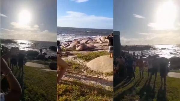 Estudante de 20 anos desaparece no mar após se afogar enquanto banhava com mais dois amigos no Piauí