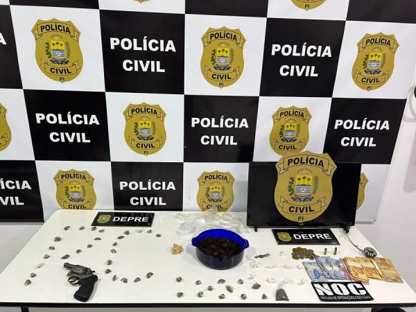 Piauiense é preso suspeito de tráfico de drogas e integrar facção no Maranhão
