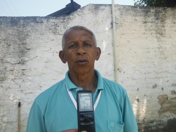 Presidente do Sindicato dos Urbanit&aacute;rios de Floriano, Luiz Gonzaga.(Imagem:FlorianoNews)