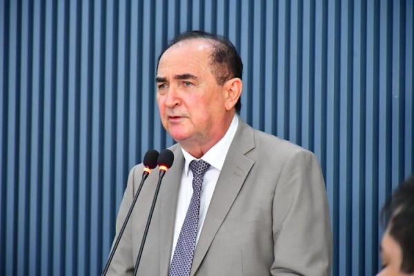 Prefeito de Floriano, Ant&ocirc;nio Reis.(Imagem:Secom)