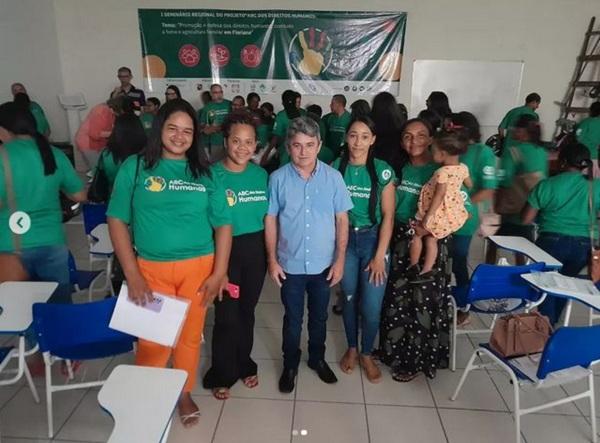 Vereador Edvaldo Araújo participa de seminário sobre direitos humanos e agricultura familiar
