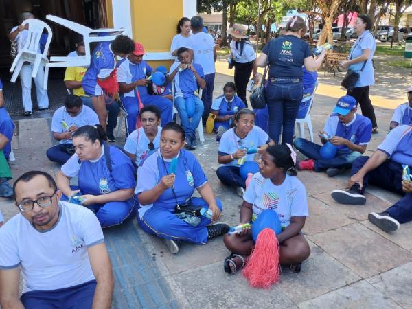 APAE de Floriano inicia Semana Nacional da Pessoa com Defici&ecirc;ncia com caminhada e atividades inclusivas.(Imagem:FlorianoNews)