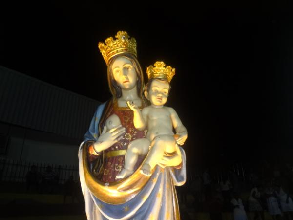 Devotos celebraram Nossa Senhora das Gra&ccedil;as em Floriano.(Imagem:FlorianoNews)