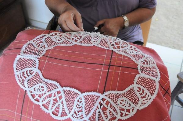 Renda de bilro(Imagem:Divulga&ccedil;&atilde;o)