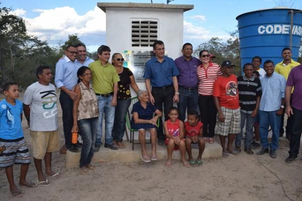 Comunidade Malhada Vermelha &eacute; contemplada com Sistema de Distribui&ccedil;&atilde;o de &Aacute;gua.(Imagem:Waldemir Miranda)