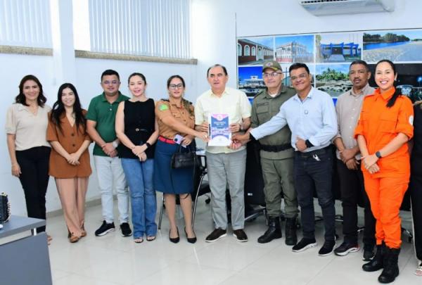 Prefeitura de Floriano realiza reuni&atilde;o estrat&eacute;gica sobre gest&atilde;o de riscos e desastres no per&iacute;odo chuvoso(Imagem:Secom)