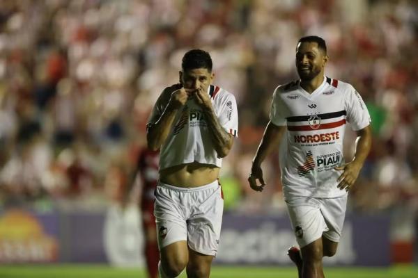 N&aacute;utico x River-PI - Aflitos - Copa do Nordeste (Imagem:Marlon Costa/Pernambuco Press)
