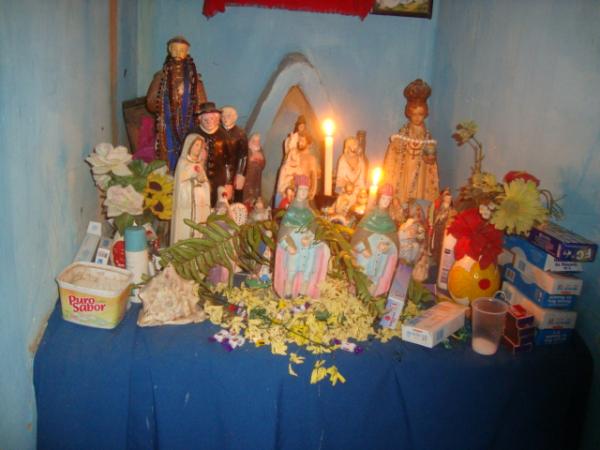 Altar em Homenagem a S&atilde;o Cosme e S&atilde;o Dami&atilde;o(Imagem:Amarelinho)