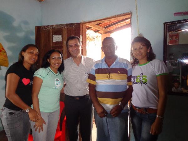 Prefeito Gilberto J&uacute;nior no encerramento dos festejos de S&atilde;o Jos&eacute;.(Imagem:FlorianoNews)