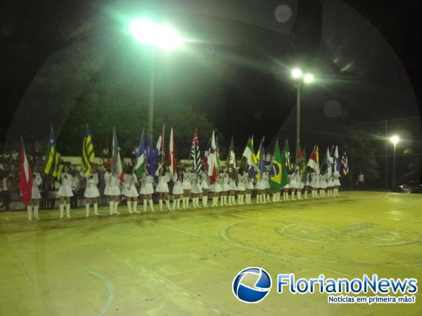 Realizada abertura dos jogos interclasses da Escola Pequeno Pr&iacute;ncipe.(Imagem:FlorianoNews)