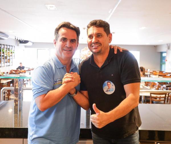 Em Floriano, Ciro Nogueira recebe apoio da base do prefeito do PSD e de deputado do PT(Imagem:Ascom)
