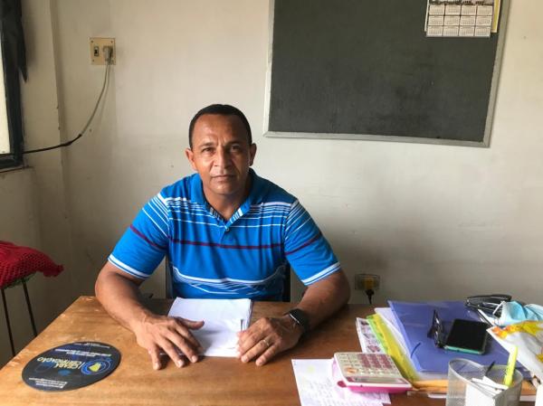 Manoel Neto, diretor do Mercado P&uacute;blico de Floriano(Imagem:FlorianoNews)