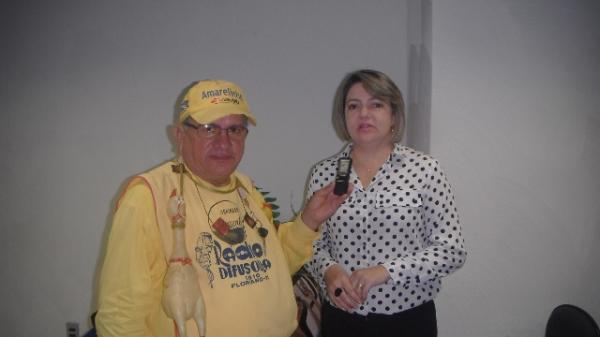 Joara Le&atilde;o, Secret&aacute;ria de Desenvolvimento e Assist&ecirc;ncia Social.(Imagem:FlorianoNews)