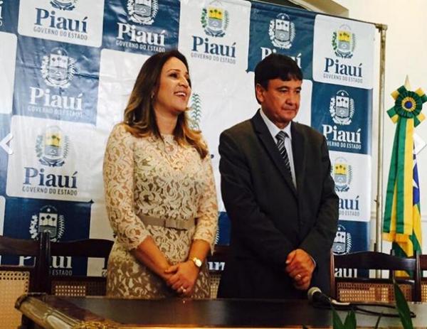 Rejane e Wellington Dias(Imagem:P&eacute;ricles Mendel)