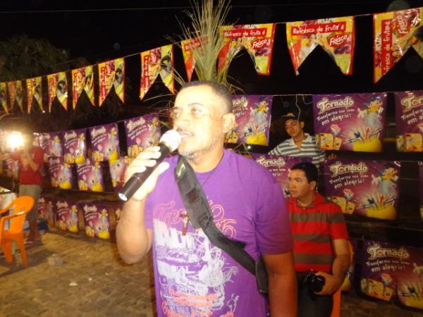 Abertura do 7&deg; Arrastap&eacute; no bairro Tiber&atilde;o.(Imagem:FlorianoNews)