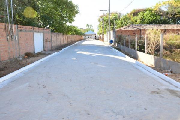 129 ANOS: Prefeitura de Floriano entrega pavimentação no bairro Rede Nova executada com recursos próprios(Imagem:Secom)