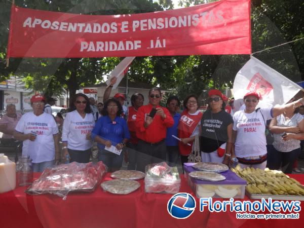 Manifesta&ccedil;&otilde;es promovidas por centrais sindicais.(Imagem:FlorianoNews)