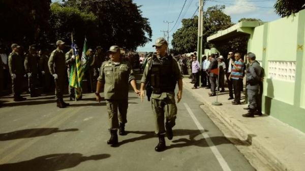 Major Inaldo Barros é empossado como Comandante do 3° BPM de Floriano