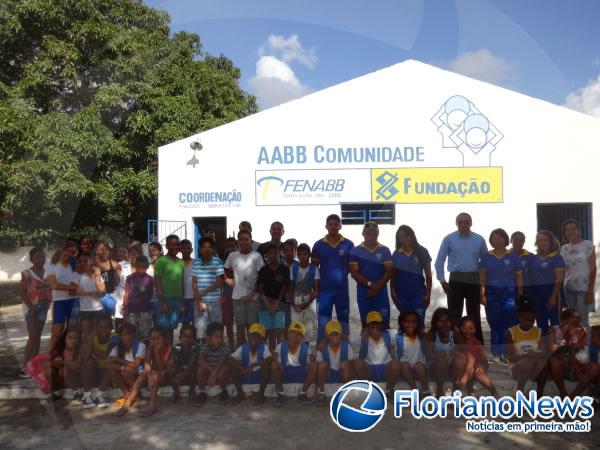  Munic&iacute;pio de Floriano d&aacute; in&iacute;cio &agrave;s atividades do Programa AABB Comunidade de 2014.(Imagem:FlorianoNews)