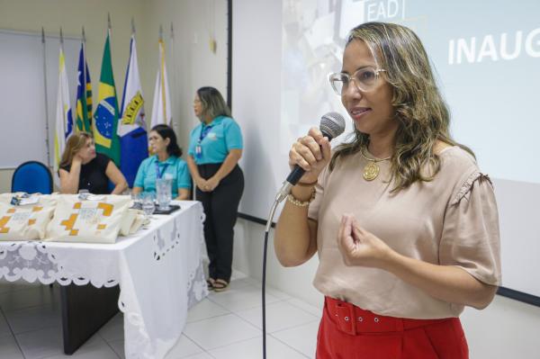 Aula inaugural da nova turma de EAD EJA Ensino M&eacute;dio em Teresina.(Imagem:Divulga&ccedil;&atilde;o)
