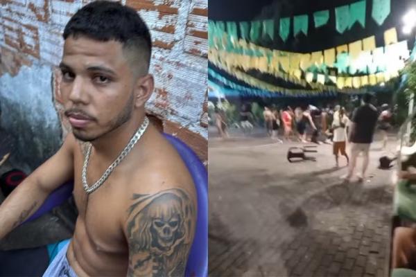 Suspeito de homicídios, tráfico e roubo é morto a tiros em praça de Teresina; atirador fugiu