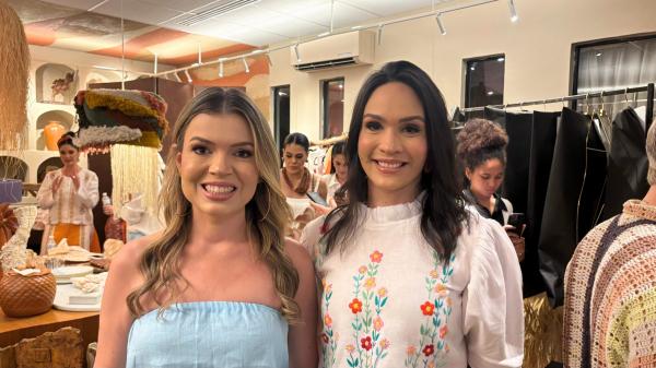 Arquitetas Laisa Nogueira e Lia Freitas(Imagem:Francisco Gil&aacute;sio)