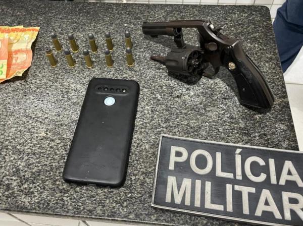 Dois homens são presos com arma de fogo e munições no Norte do Piauí