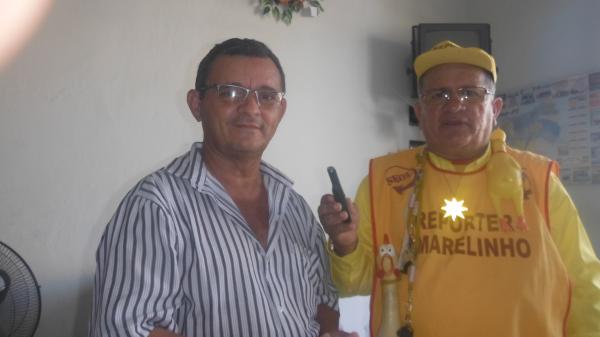 Jos&eacute; Maria, respons&aacute;vel pela Funer&aacute;ria Paz Eterna.(Imagem:FlorianoNews)