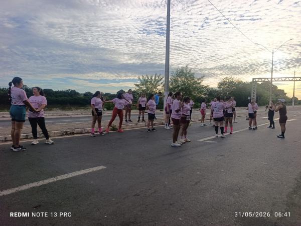 II M&atilde;e em Movimento re&uacute;ne participantes em manh&atilde; de sa&uacute;de, supera&ccedil;&atilde;o e celebra&ccedil;&atilde;o em Floriano(Imagem:FlorianoNews)