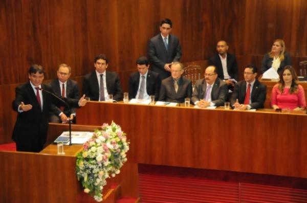  Mensagem na Assembl&eacute;ia(Imagem:Francisco Leal)