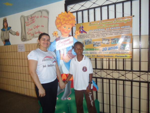 Aluno da Escola Pequeno Pr&iacute;ncipe &eacute; aprovado para estudar no Rio de Janeiro.(Imagem:FlorianoNews)