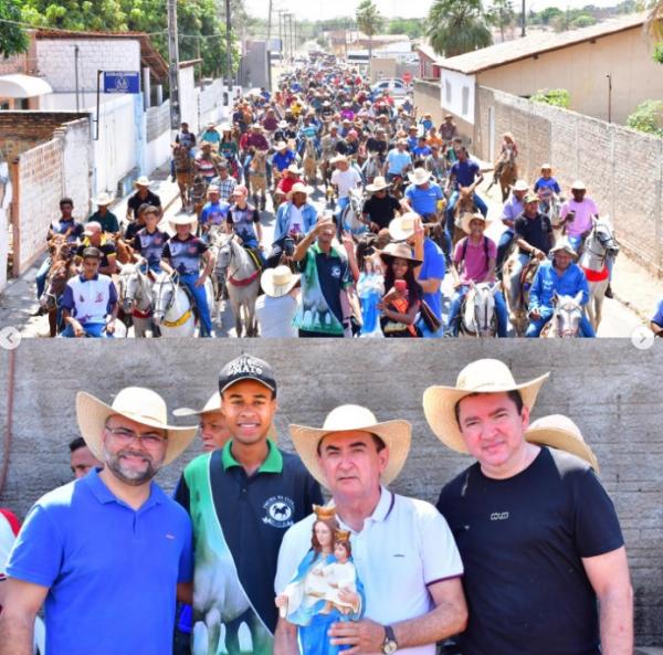 	 Tradi&ccedil;&atilde;o e devo&ccedil;&atilde;o: Realizada a Festa do Vaqueiro nos Festejos de Nossa Senhora da Guia em Floriano.(Imagem:Reprodu&ccedil;&atilde;o/Instagram)
