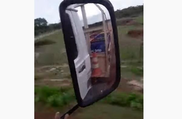 Bandidos armados tentam assaltar caminhão de bebidas na estrada do Amolar, zona rural de Floriano