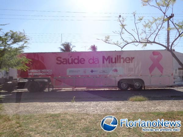 Carreta da Mulher leva programa Saúde Cidadã para moradoras de Floriano